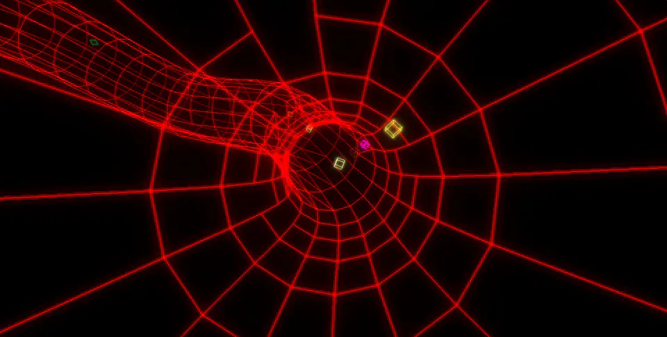 Wormhole Tunnel: ruido GLSL y desplazamiento