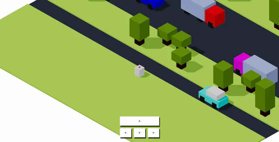 Chicken Road: una gallina esquivando autos, en 3D